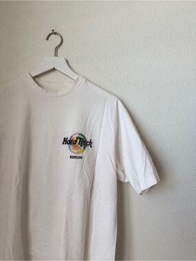 Vintage Hard Rock Cafe Berlin White Logo T-Shirt